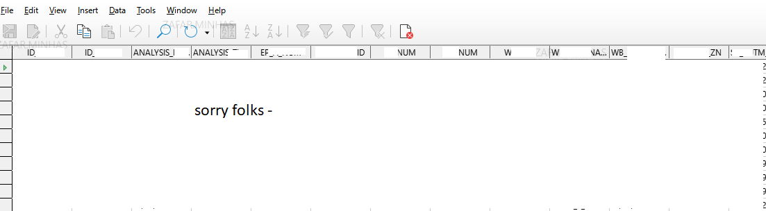 Analysis settings.. does this look about right? Do you turn on