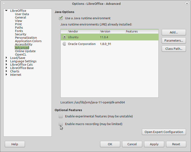 How to start recording macro - English - Ask LibreOffice