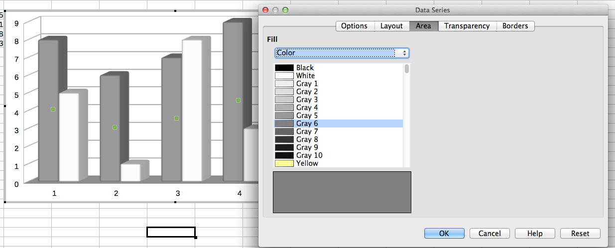 How to change diagram colours in Calc? - English - Ask LibreOffice