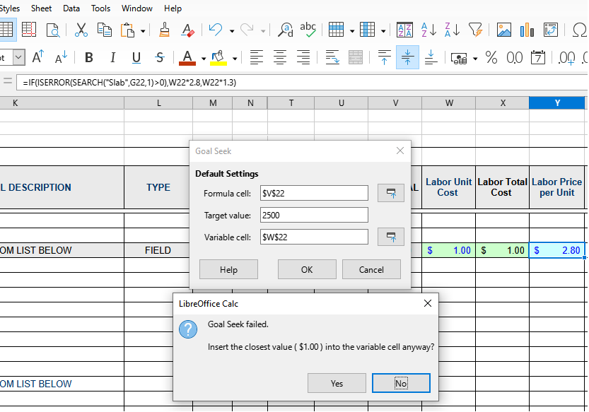 Calc goal seek fail English Ask LibreOffice