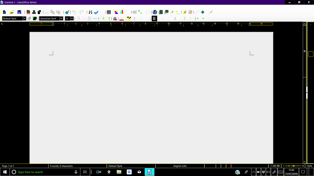 libreoffice change background color libreoffice change background color