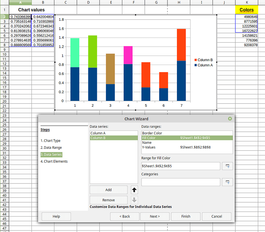 how set colors for color and fill in charts - English - Ask LibreOffice