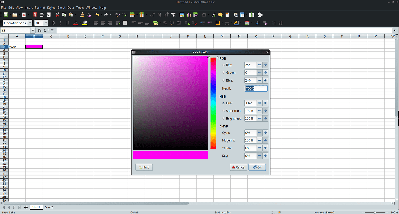 in-calc-is-there-a-way-to-dynamically-fill-a-cell-with-a-color-based