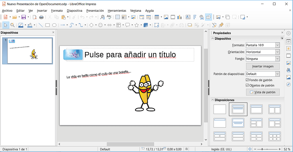 Libreoffice Impress problem with transparent gifs - English - Ask  LibreOffice