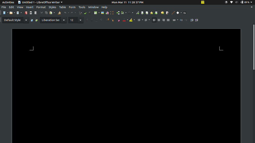 Give us the option to hide "Title bar" of LibreOffice like in Firefox