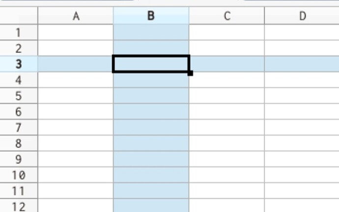 Have any way to automatically highlight active row and column