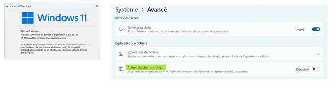 ActiverLesCheminsLongs