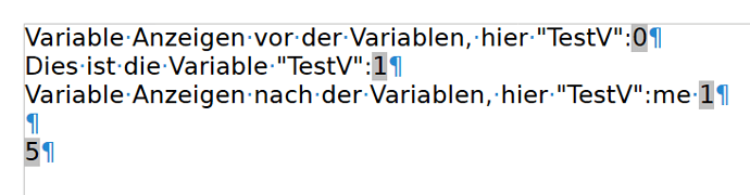 133263 HB Text mit Variablen
