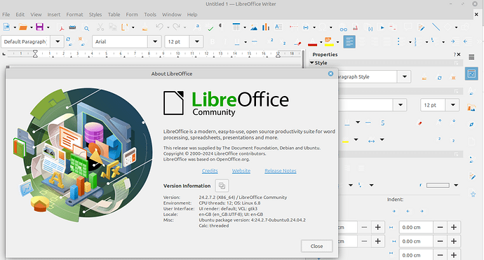 LibreOffice difficult