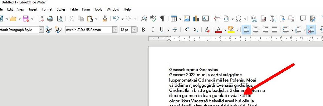 How to turn off disable all auto formatting when i copy a text from a document website into lo 