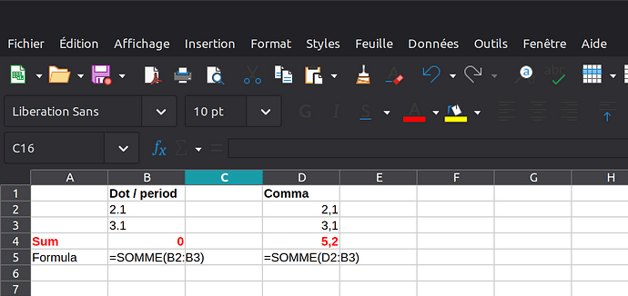2025-12-05 comma vs dot, sum formula