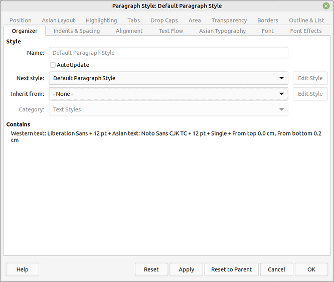 How to rename and delete styles in LibreOffice Writer? English Ask