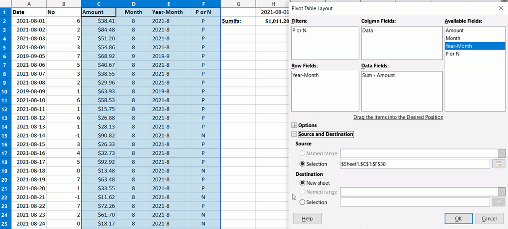 SUMIFS With MONTH Criteria English Ask LibreOffice