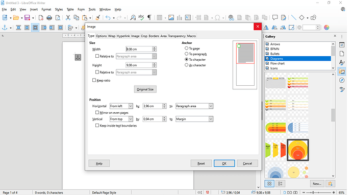 pop up box on double clicking