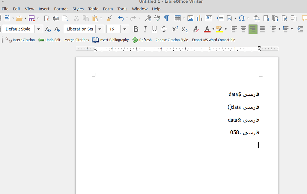 Character count - English - Ask LibreOffice