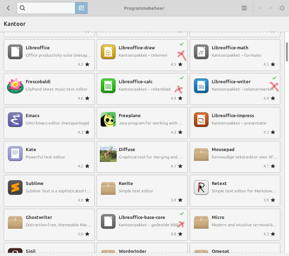 LibreOffice-ProgramManager
