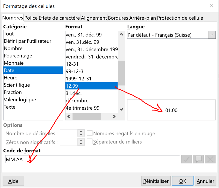 Cellules Kb Le formatage de cellule donne un résultat étrange - Français - Ask ...