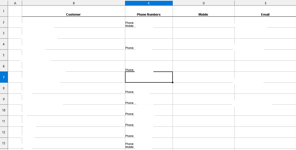 How To Separate Lines In Excel