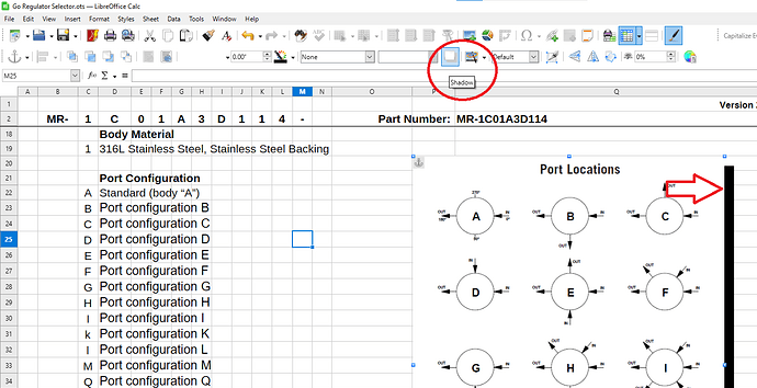 CALC Image Shadow