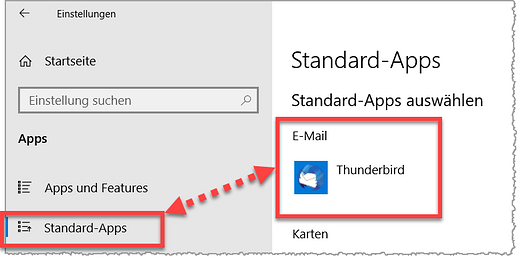 Windows - Standard App E-Mail