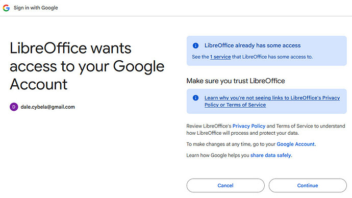Google Continue Remote Office Connect