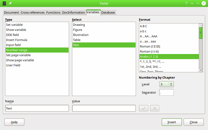 chapternumbering_variable