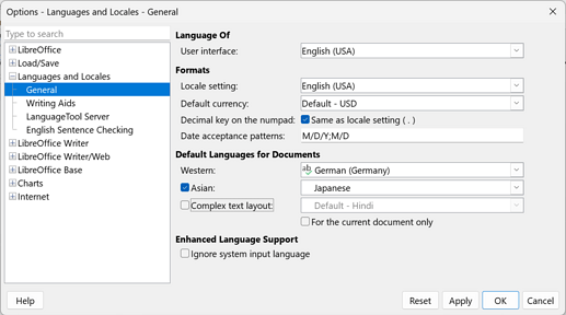 111617 HB Dialog OptionsLanguages