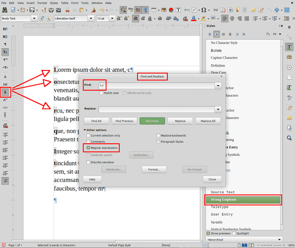 1stLetter-StrongEmphasis