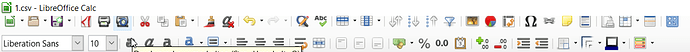 Weird LibreOffice display bug