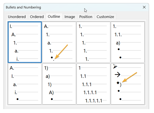 BulletCharacterSuffix