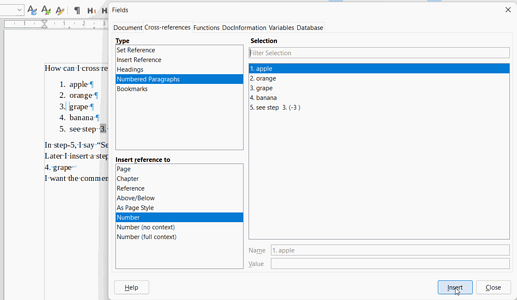 NumberedParagraphCrossReference