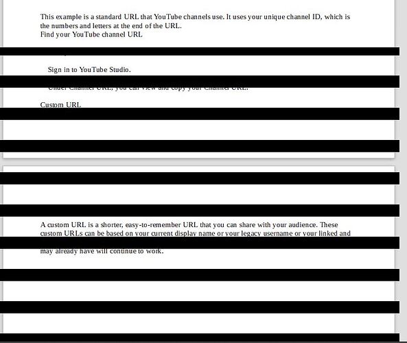 LibreOffice Writer errrors formatting
