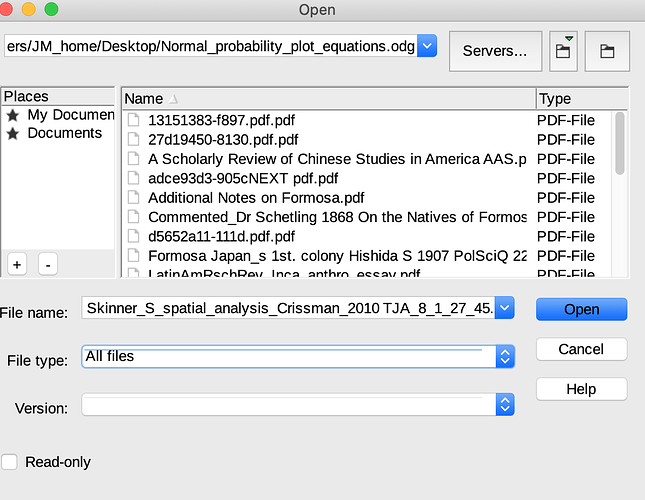 libreoffice mac catalina