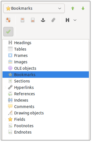 No bookmarks