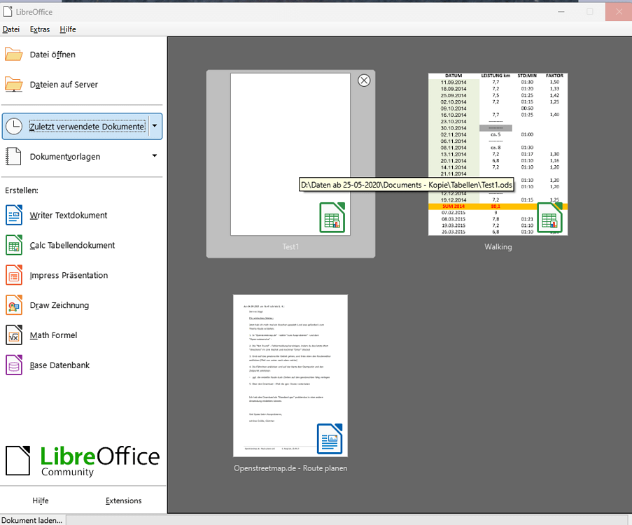 Das Öffnen Von Libre Office Calc Tabellen Dauert Sehr Lange Deutsch Ask Libreoffice