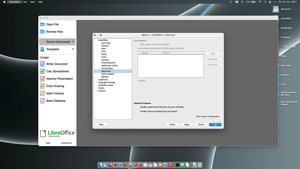 libre office mac m1