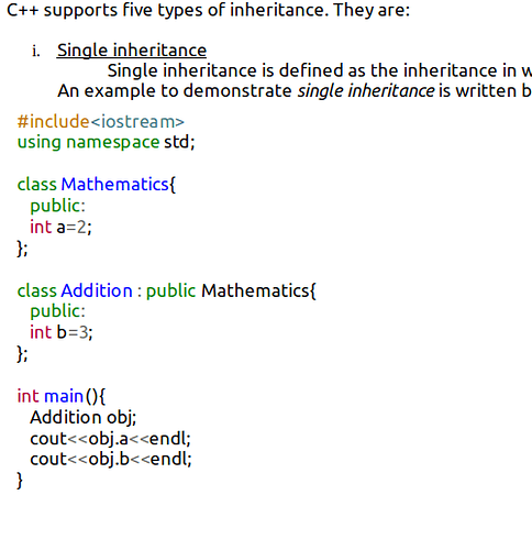 Solving C++ question in  Writer