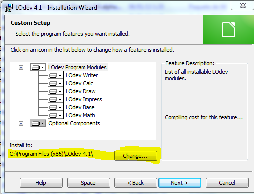 instal LibreOffice 7.5.5 free