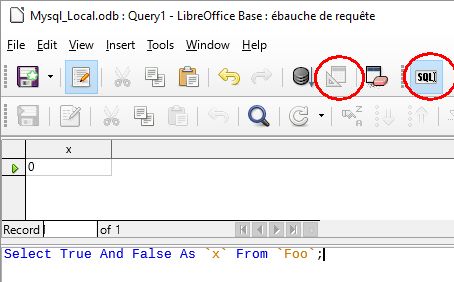 query SQL view