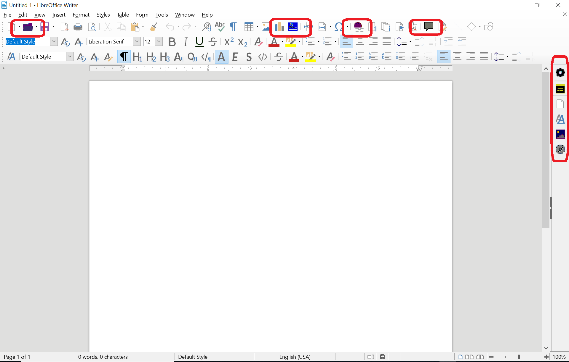 toolbar and menu icons show up incorrectly for LibreOffice v.  on  Windows 10 - English - Ask LibreOffice