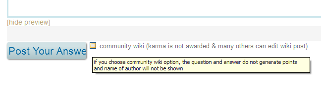 community-wiki-option