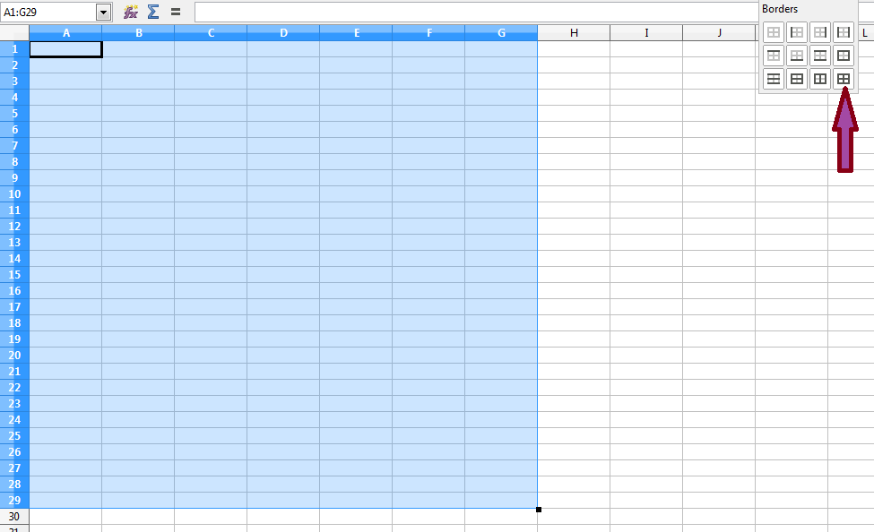 How To Make Gridlines On Excel Spreadsheet