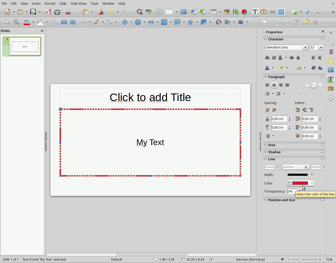 How Do You Draw A Border Round A Text Box In Impress English Ask LibreOffice