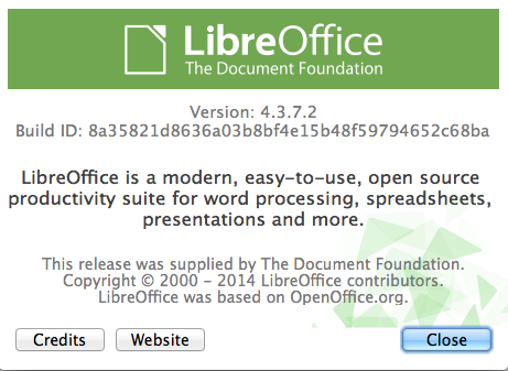 libre office for mac 10.6