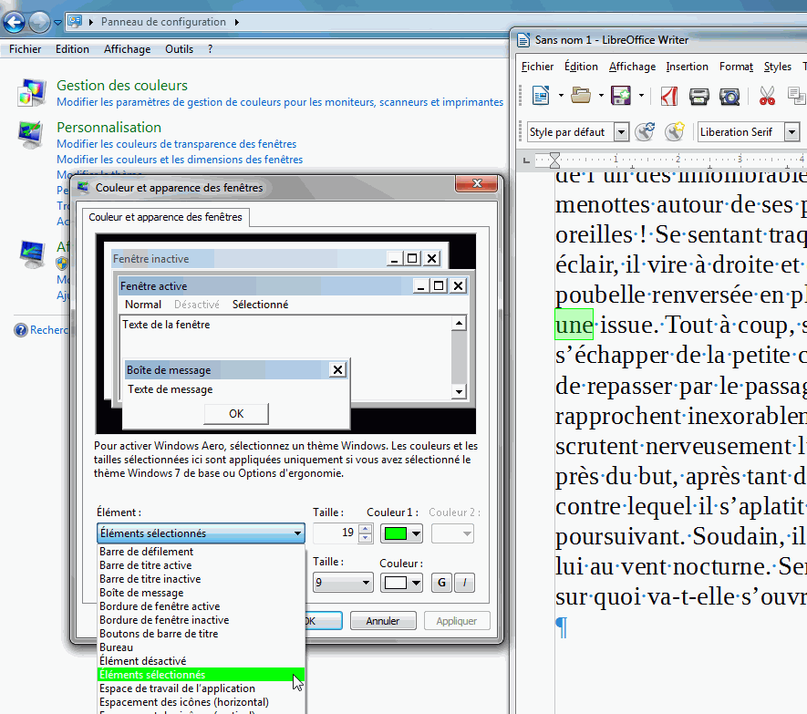 Changing Ctrl f Highlight Color English Ask LibreOffice