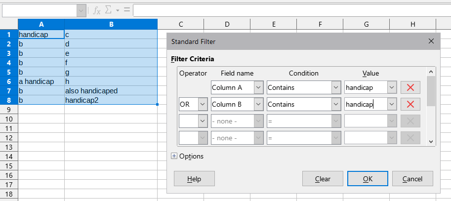 Delete multiple rows based on cell value English Ask LibreOffice