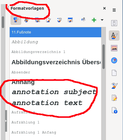 Annotation