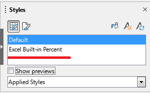 Excel Style