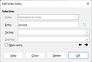 Index entry before updating index 02