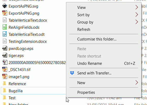 FileExplorerNewFolder